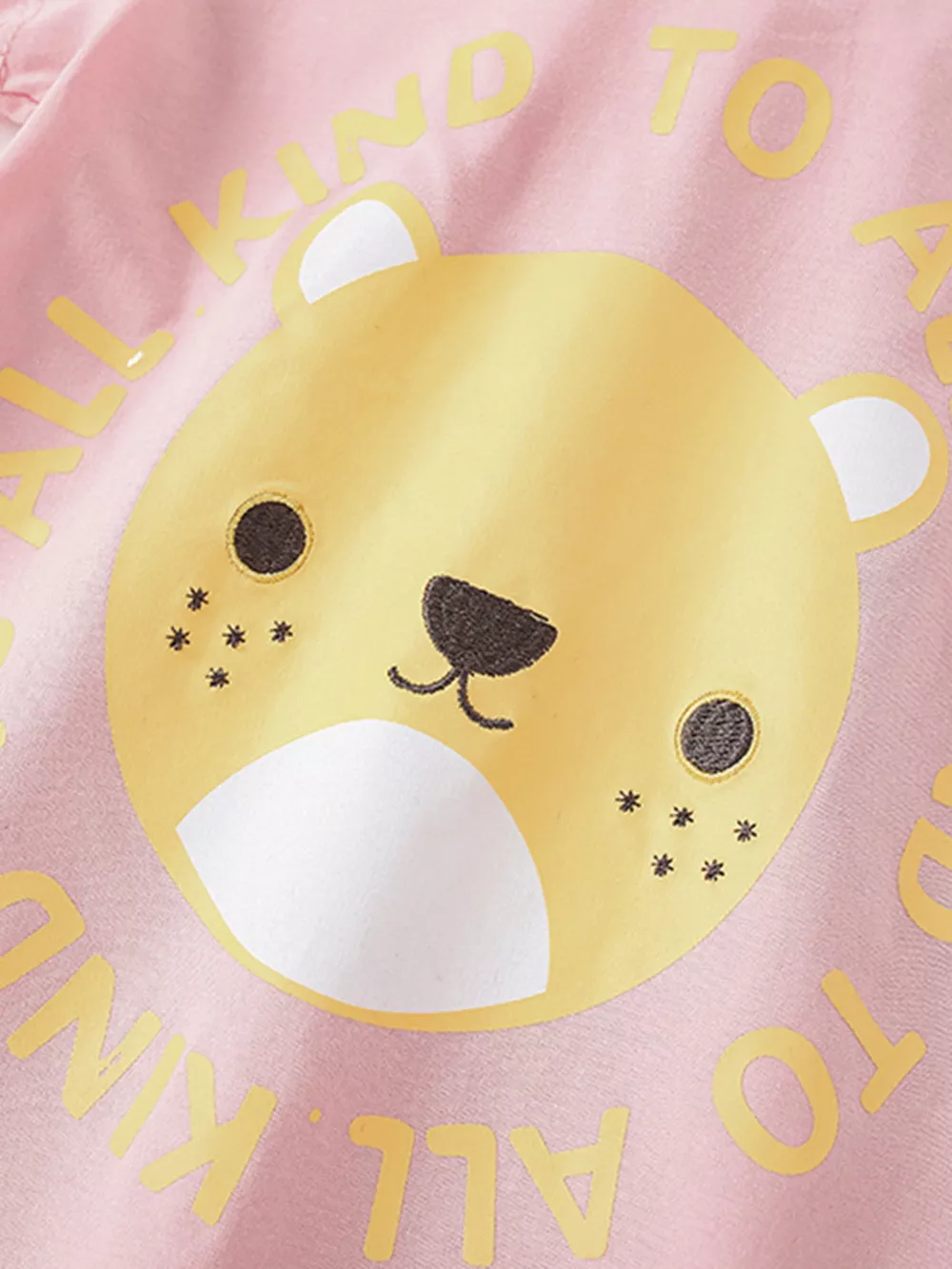 Children's Cartoon Bear Short Sleeve T-Shirt, image 3