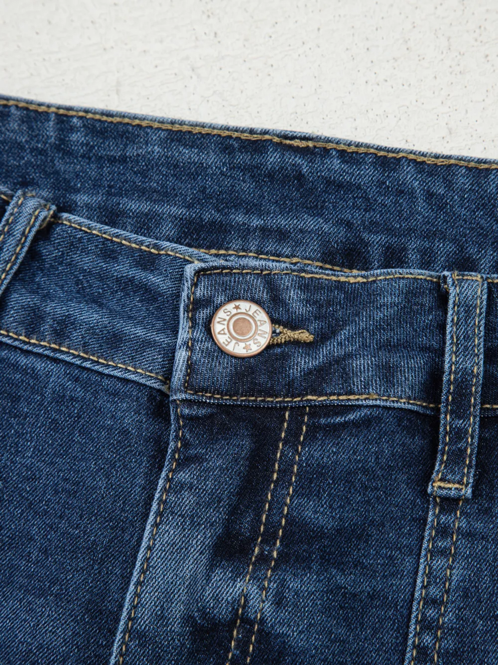 Cropped High Rise Wide Leg Jeans, image 4