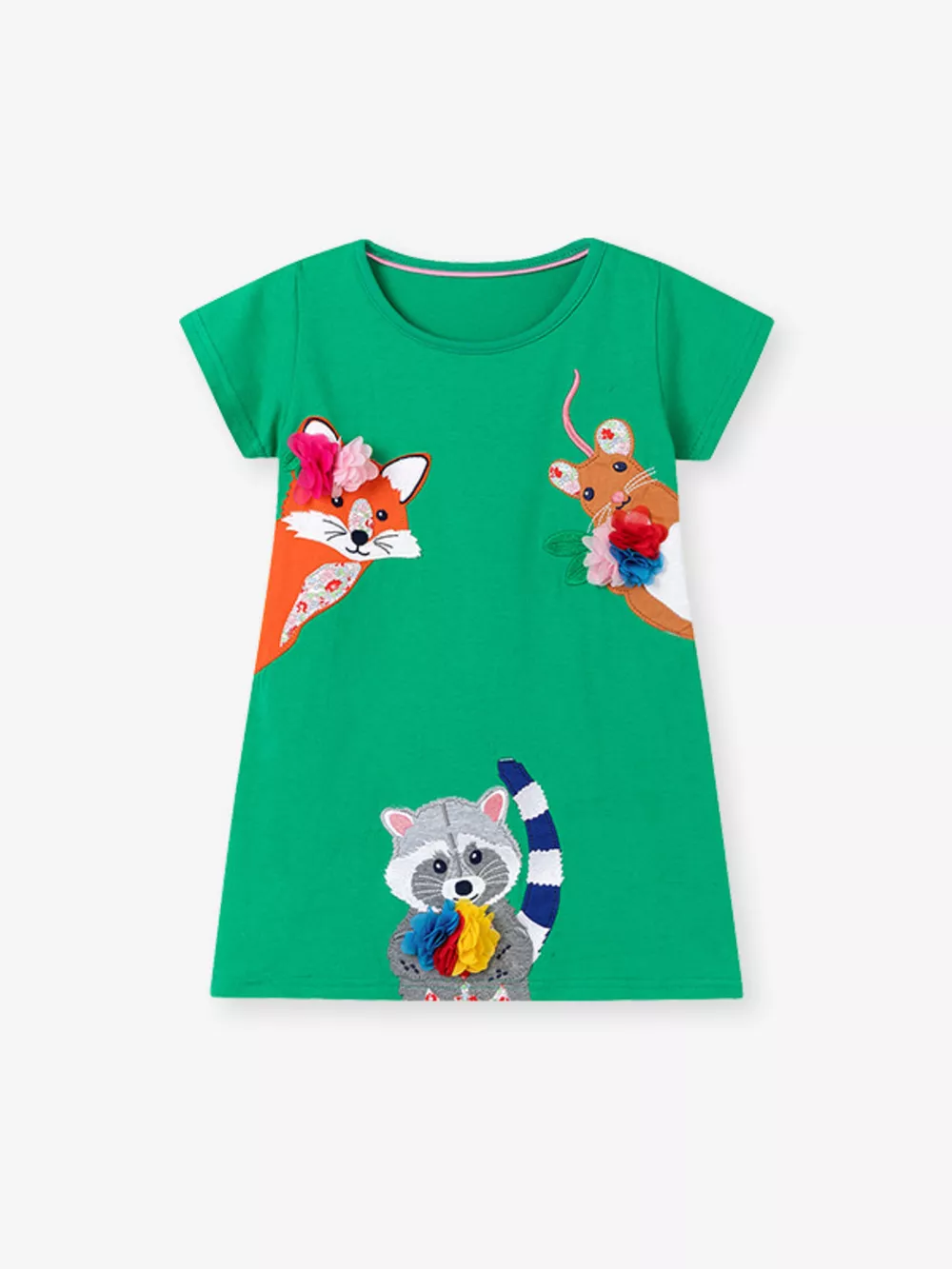 Children's Cartoon Animal Casual Dress, image 8