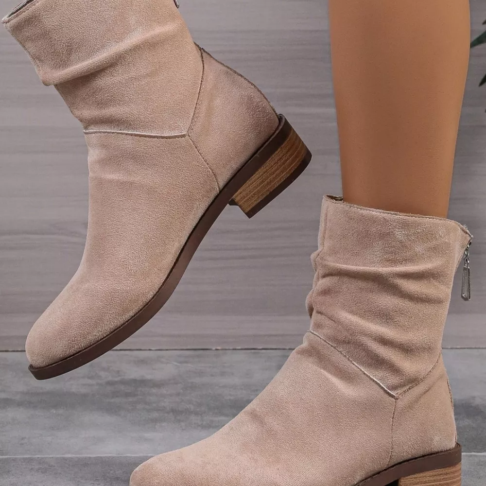 Point Toe Block Heels Boots, image 5