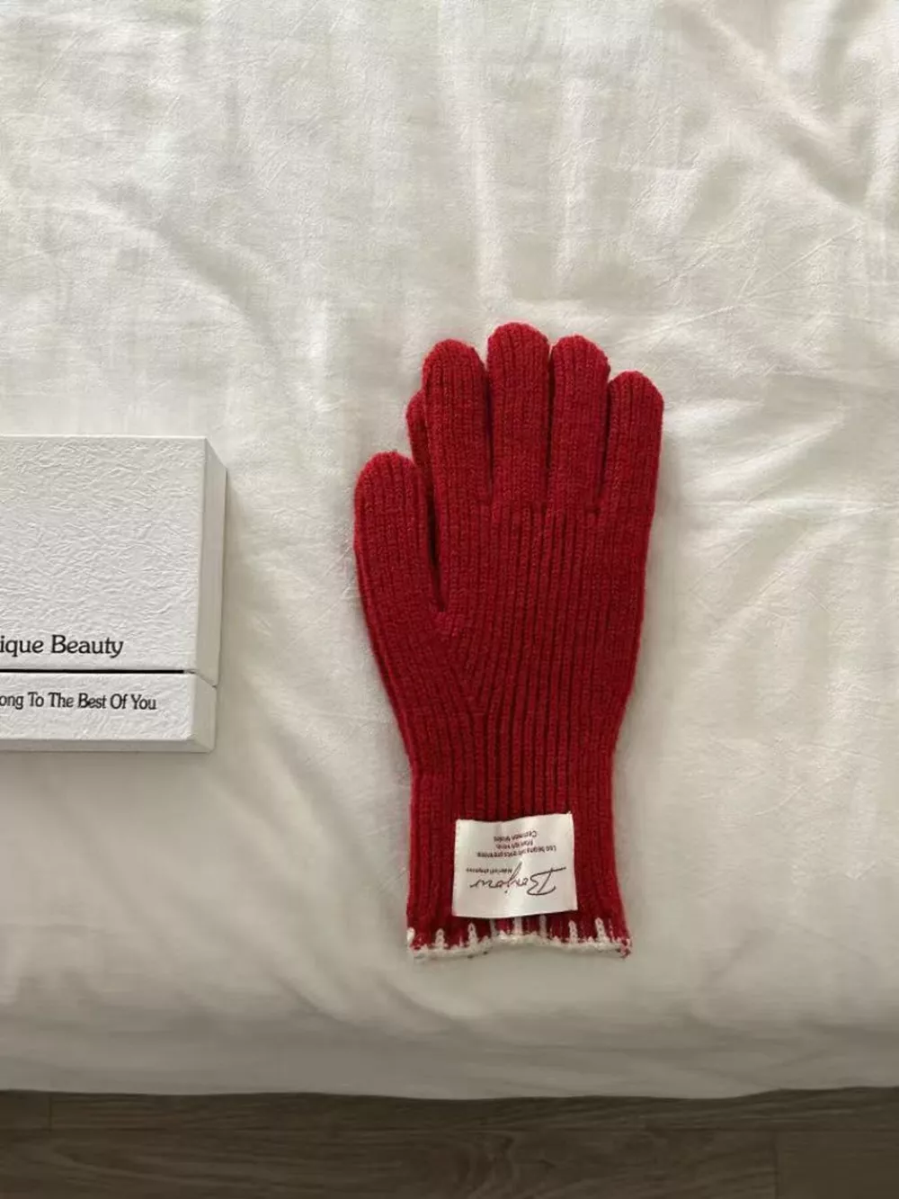 Ribbed Knit Gloves, image 15
