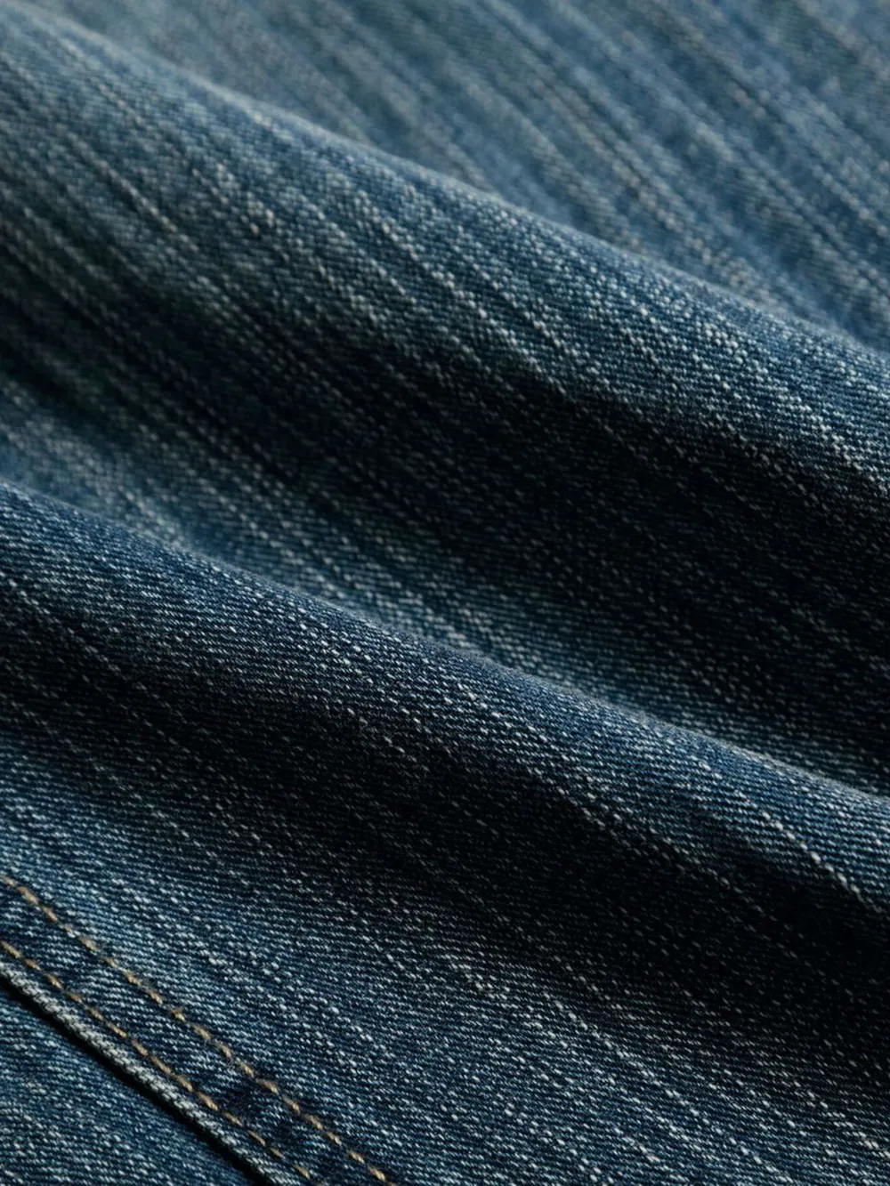 Men's Vintage Wide Leg Pearl Detail Jeans, image 10