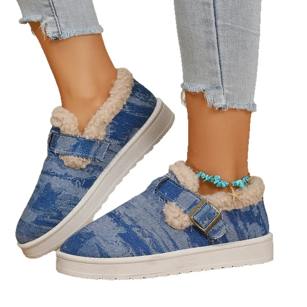 Round Toe Platform Ankle Boots, image 3