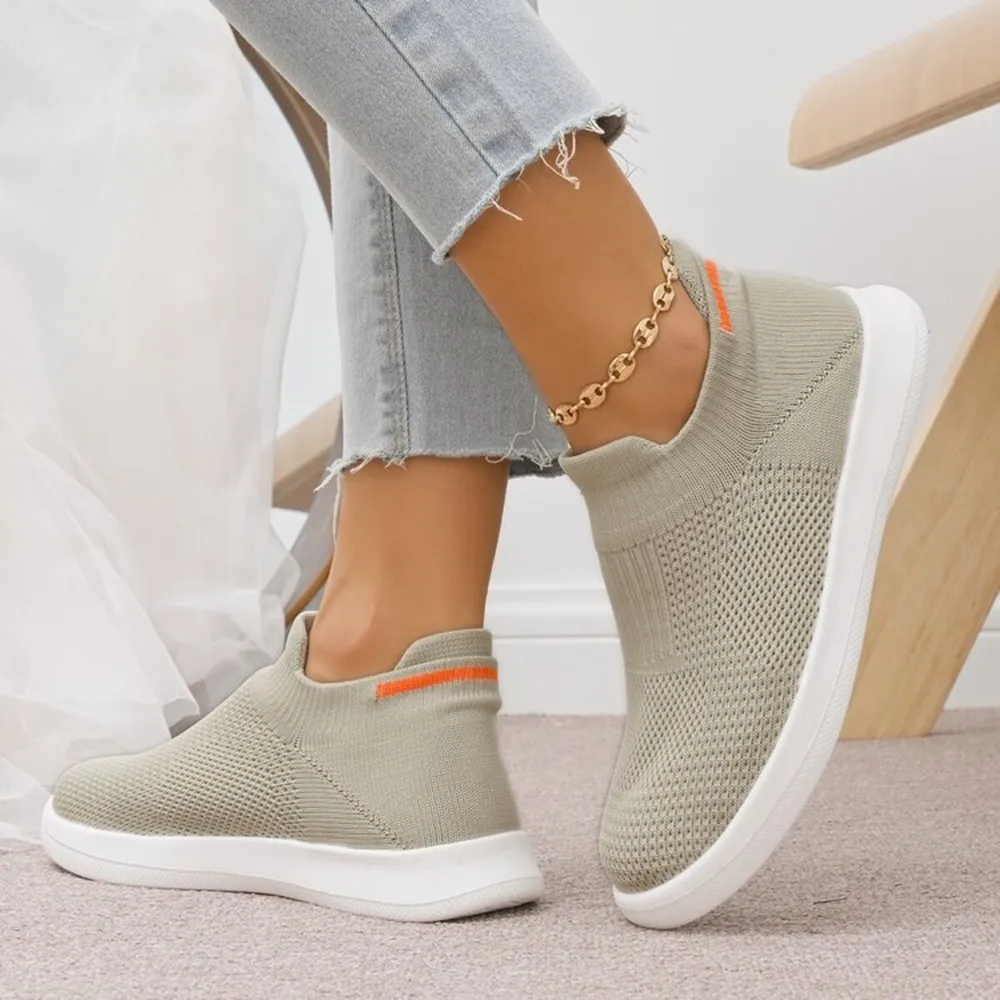 Breathable Knit Slip-Ons, image 7