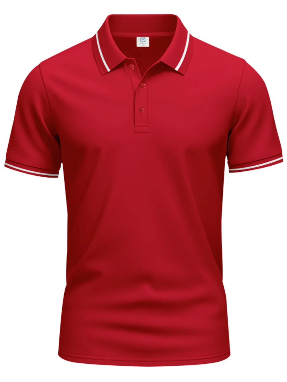 Men's Full Size Collared Neck Short Sleeve Polo Plus Size, image 13
