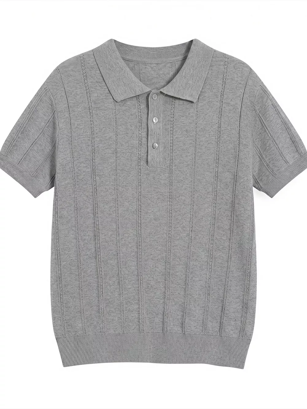 Men's Button Detail Short Sleeve Polo, image 14