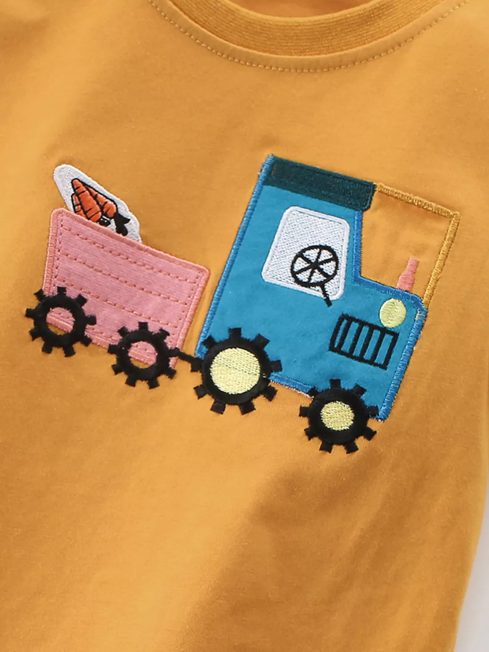 Children's Cute Cartoon Truck Graphic T-Shirt, image 4