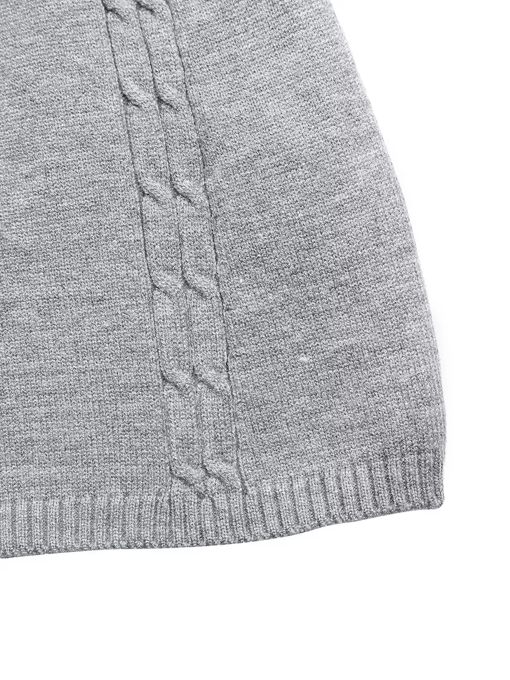 Cable Knit A-Line Sweater Dress, image 9