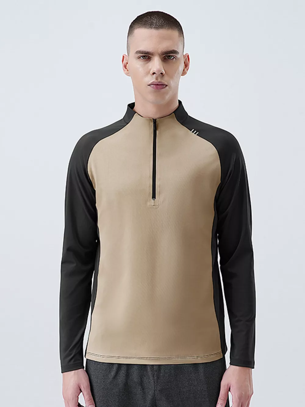 Men's Plus Size Long Sleeve Quick-Dry Active T-Shirt, image 6