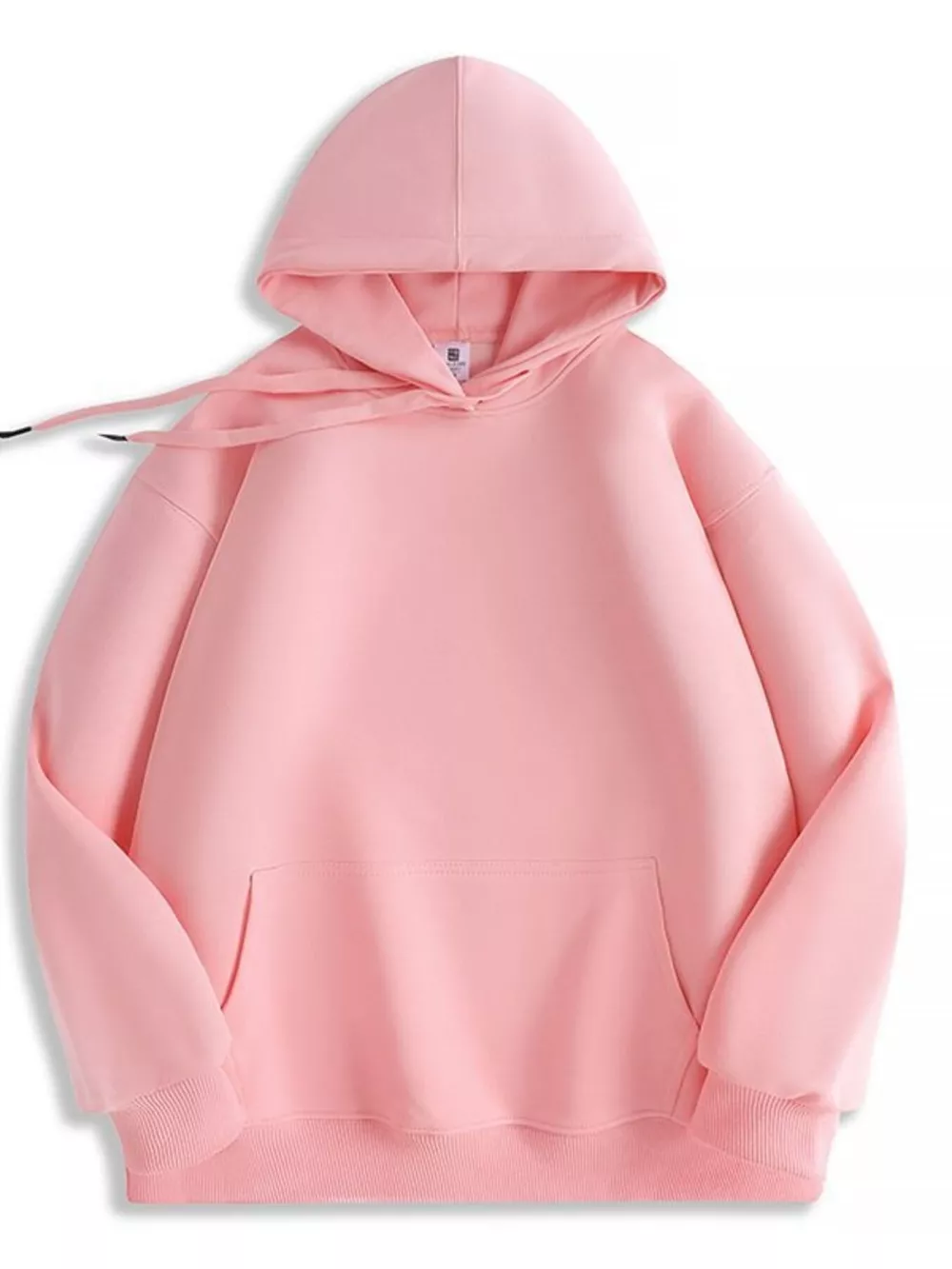 Men's Full Size Solid Color Casual Hoodie Plus Size, image 15