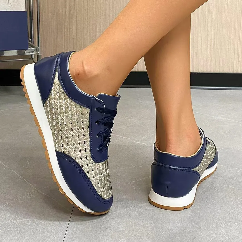 Breathable Lace Up Sneakers, image 8