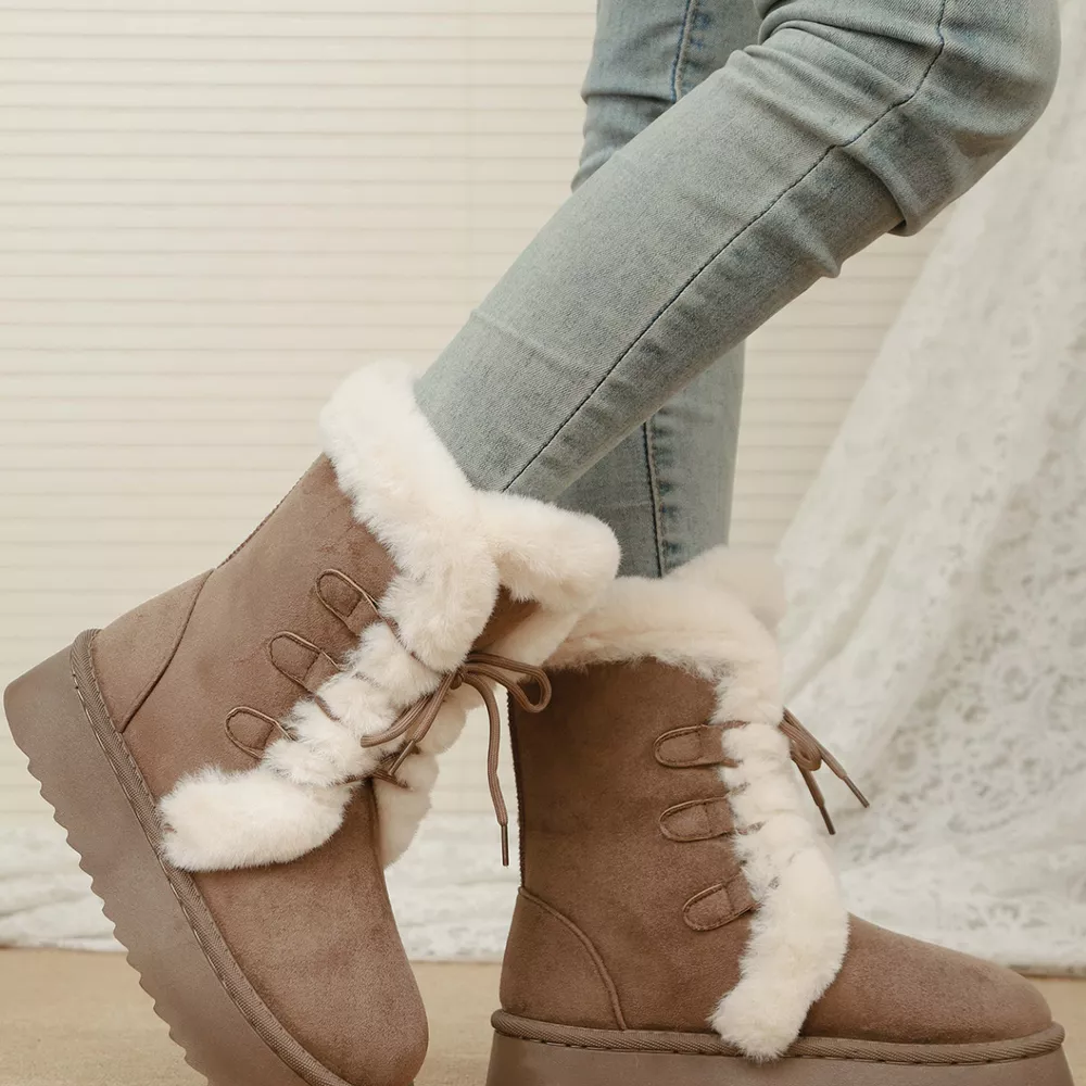 Lace-Up Winter Boots, image 5