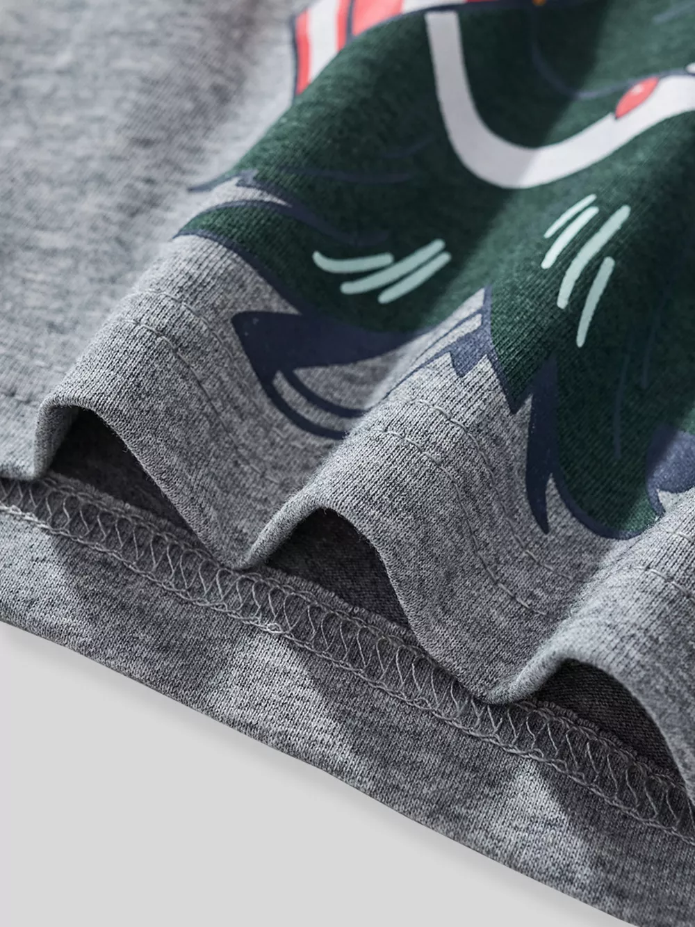 Children's Dinosaur Graphic Long Sleeve T-Shirt, image 3