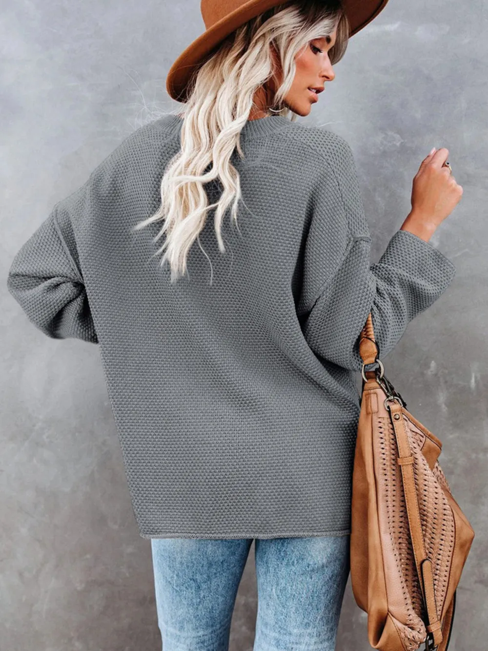 Button Detail Long Sleeve Knit Top, image 22