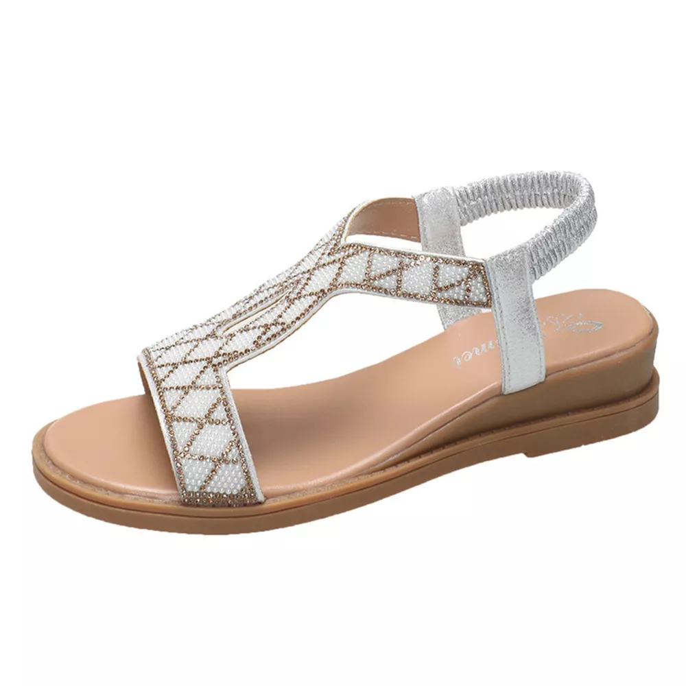 Open Toe Wedge Sandals, image 7