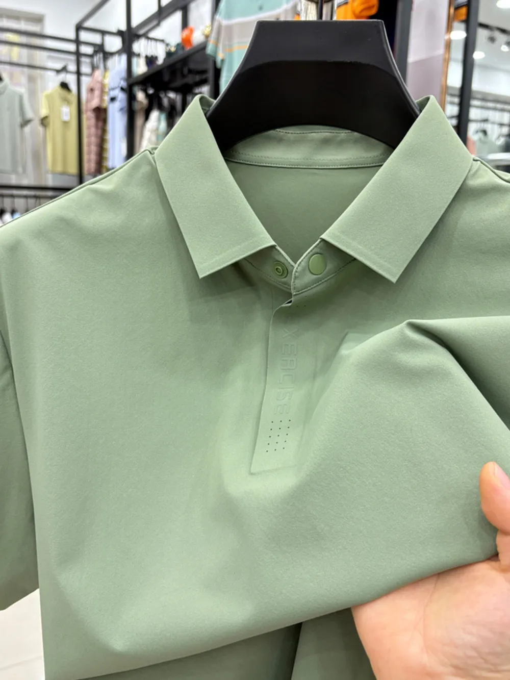 Men's Plus Size Short Sleeve Polo, image 3