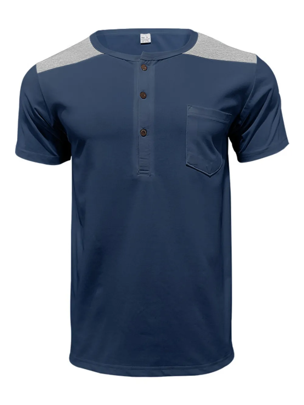 Men's Full Size Round Neck Short Sleeve T-Shirt Plus Size, image 10