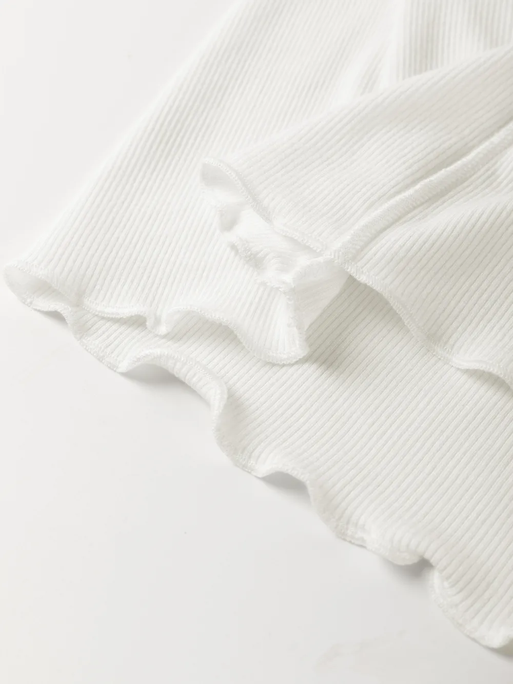Exposed Seam Slim Fit Long Sleeve Top, image 5