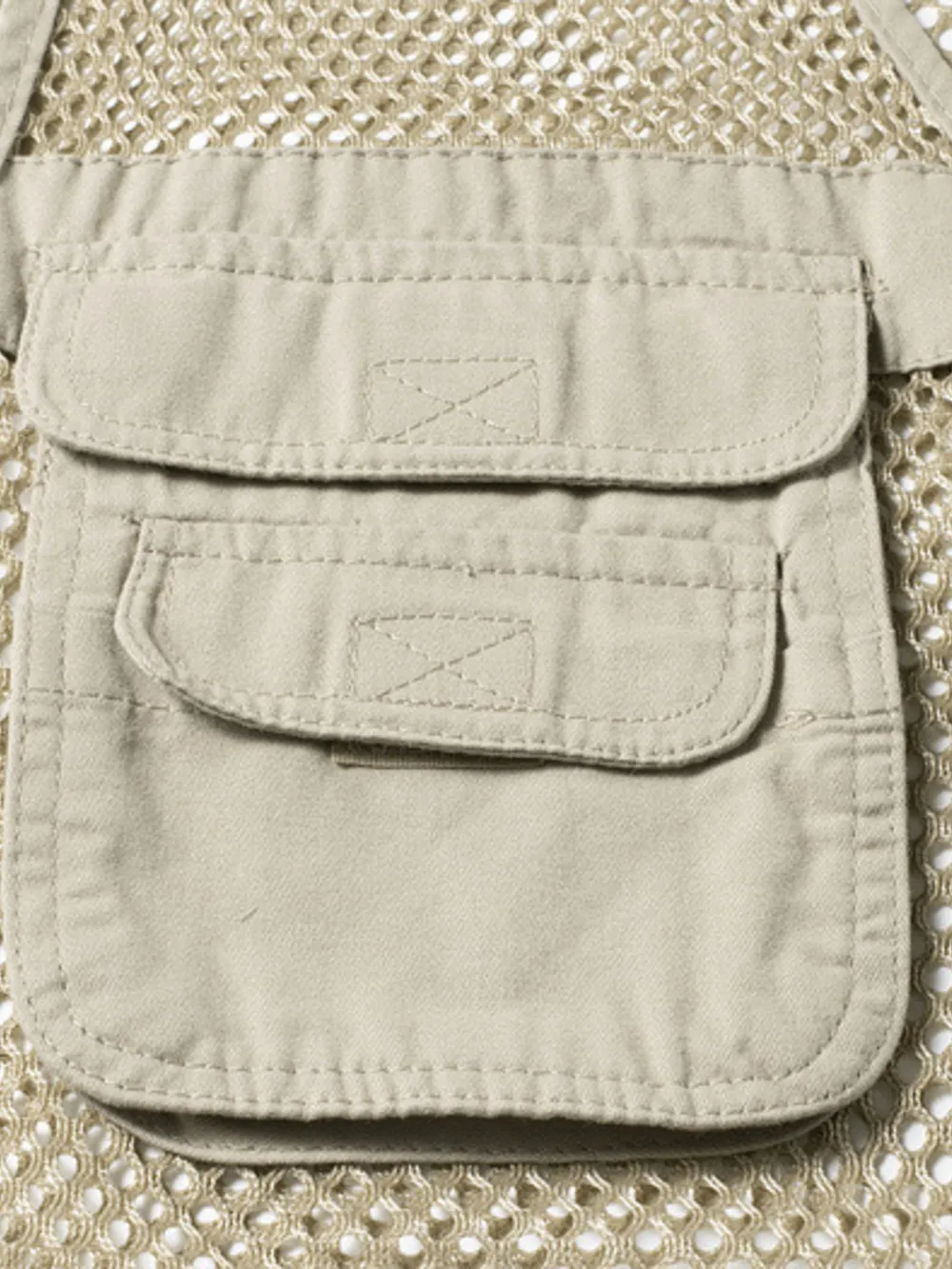 Men's Plus Size Zip Up Cargo Vest, image 10