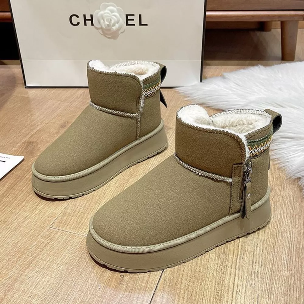 Round Toe Platform Boots, image 7