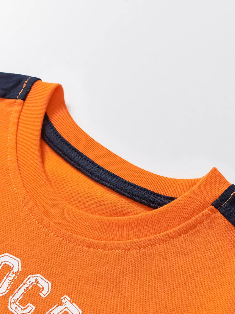 Children's Round Neck Top and Shorts Set, image 3