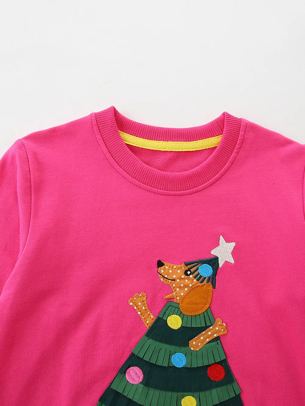 Children's Christmas Tree Applique Sweatshirt, image 3