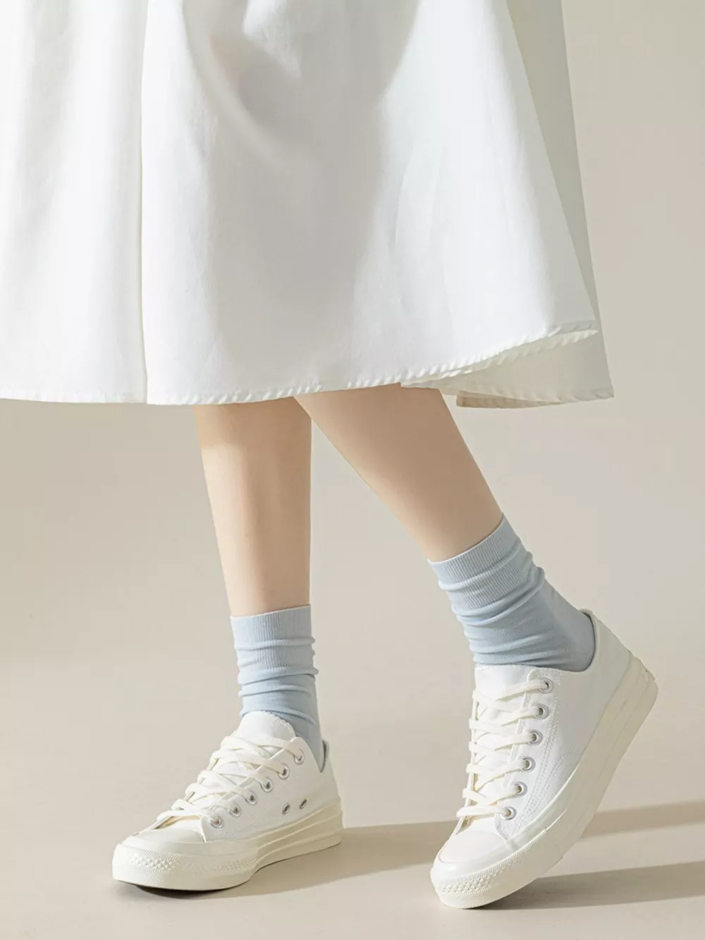 Lightweight Solid Color Socks, image 4