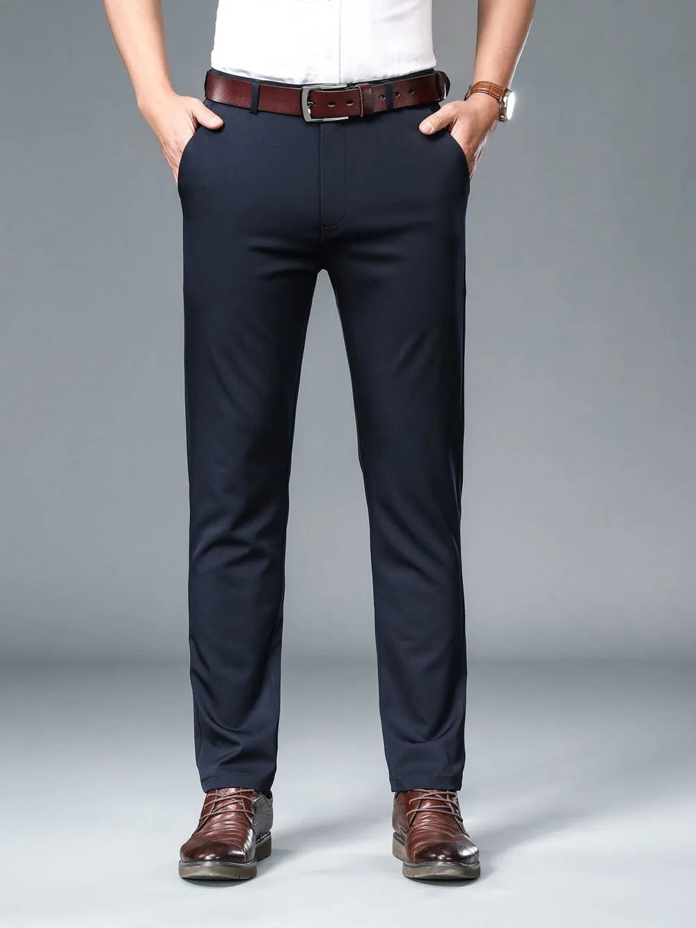 Men's Slim Fit Pants, image 3