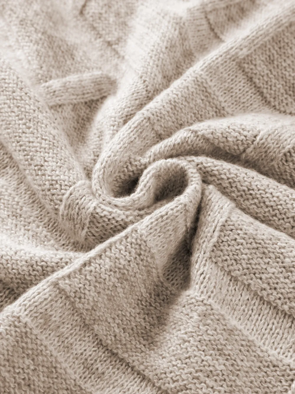 Textured Knit Open Front Cardigan with Pockets, image 12