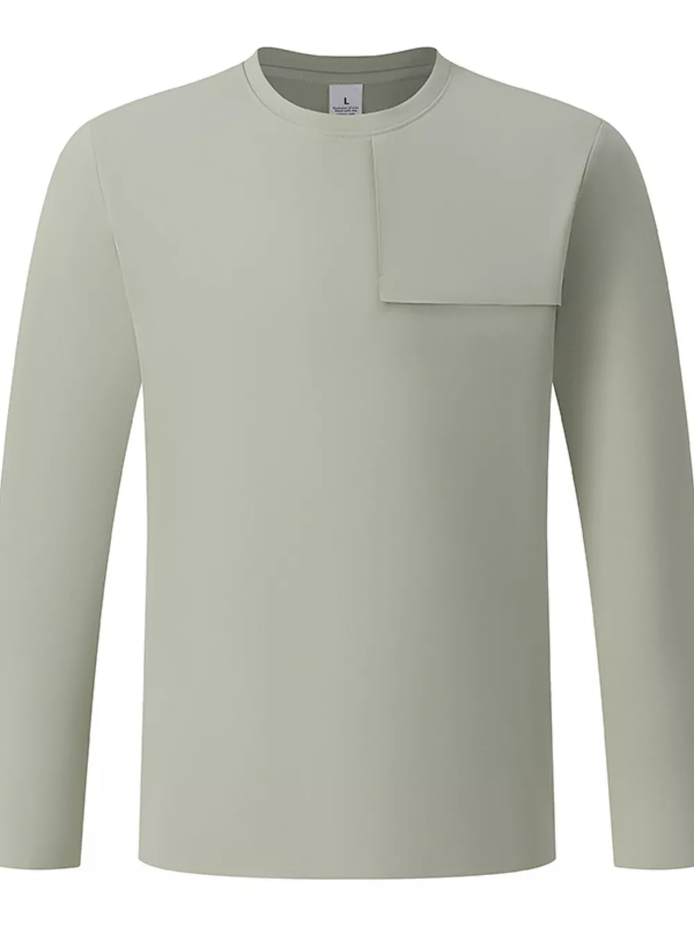 Men's Plus Size Long Sleeve T-Shirt, image 3