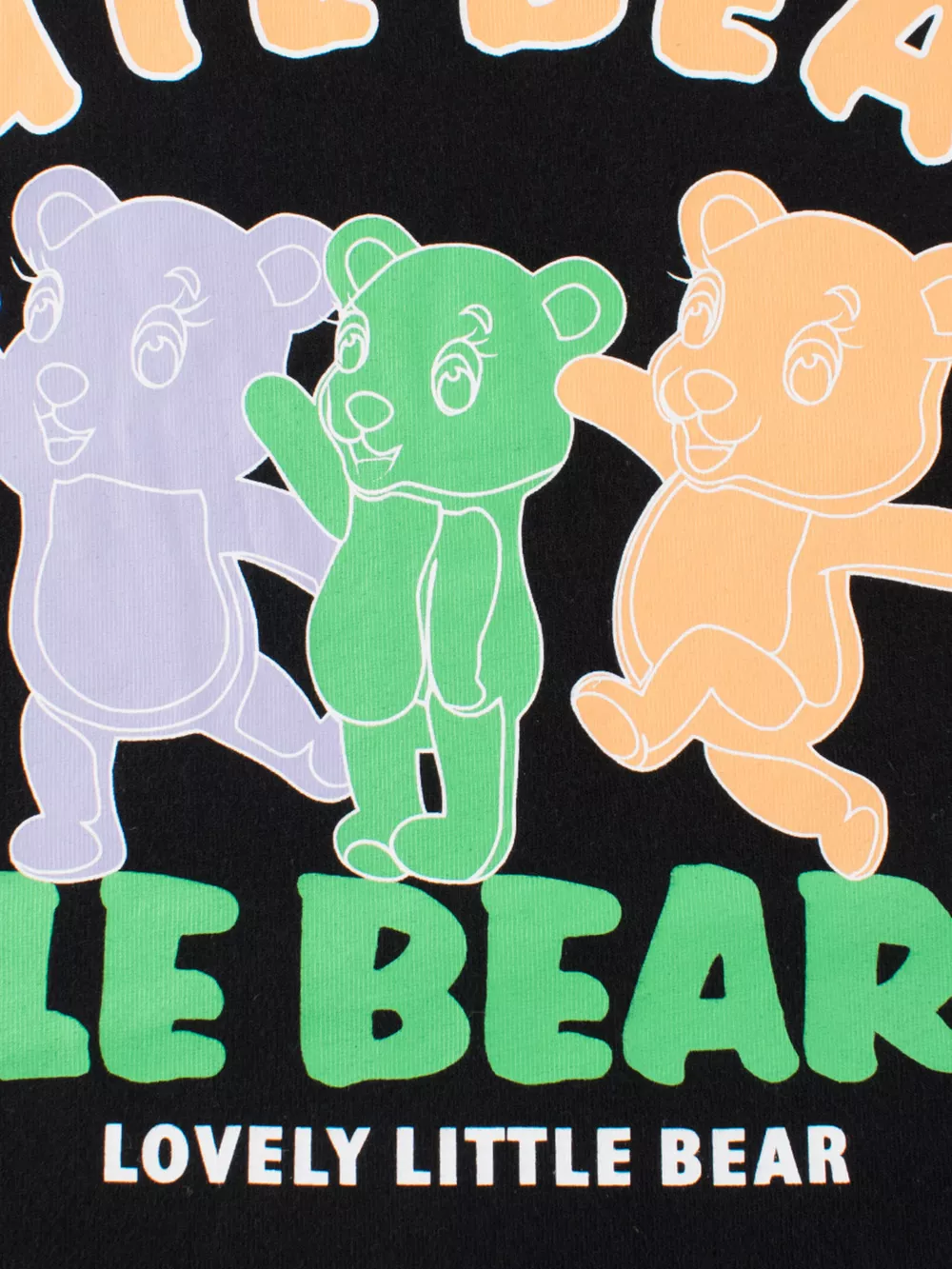 Children's Bear Graphic Short Sleeve T-Shirt, image 3