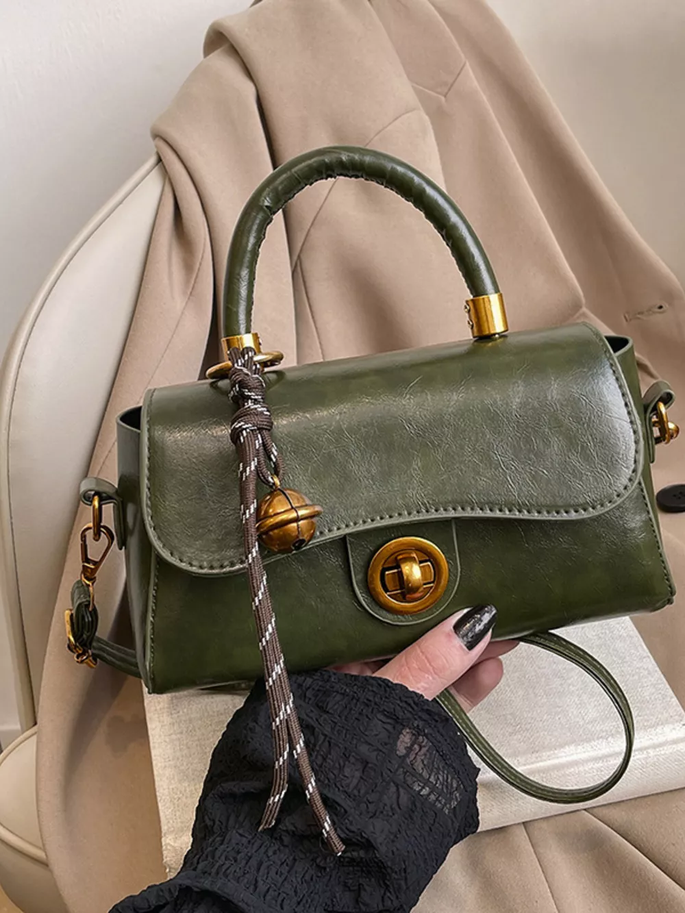 Top Handle Crossbody Bag, image 7