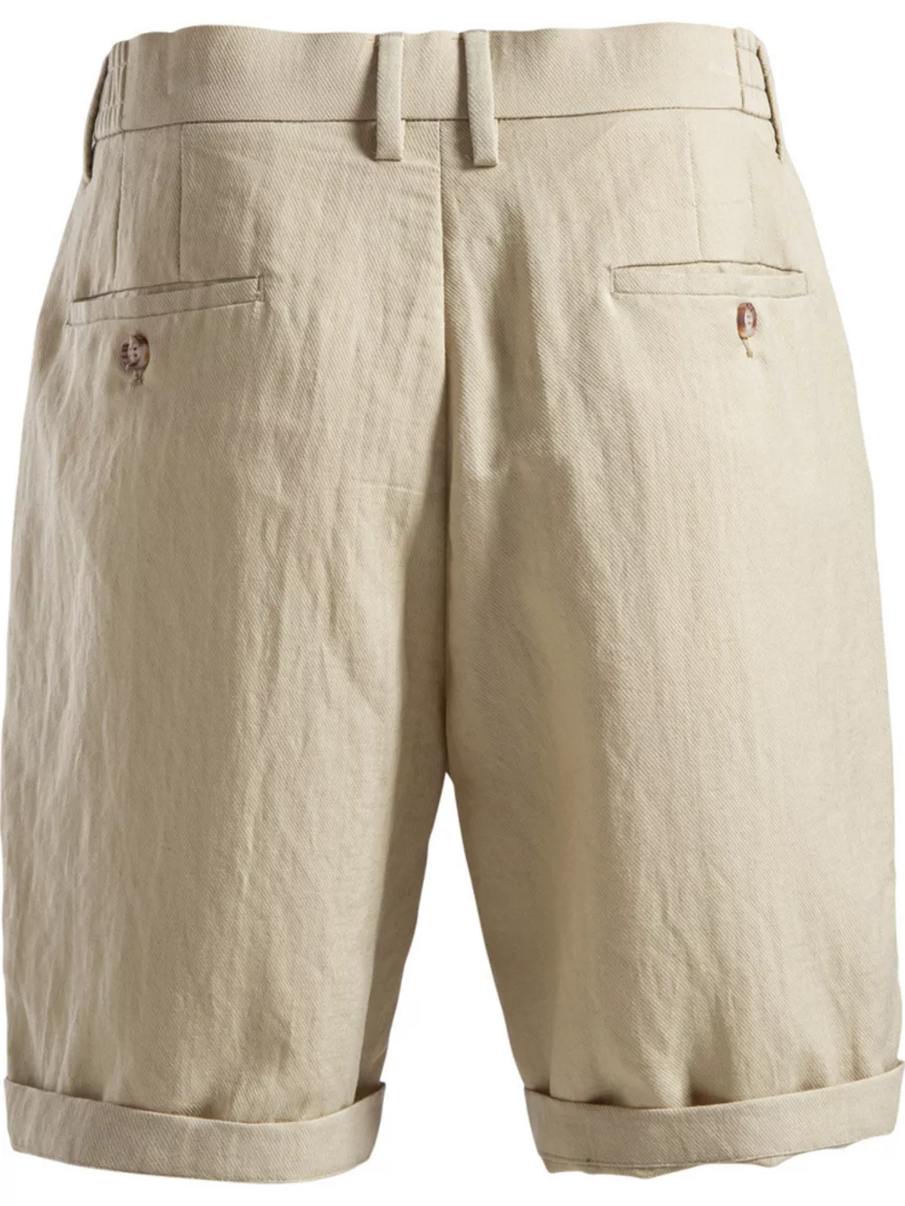 Men's Pleated Shorts with Pockets, image 7