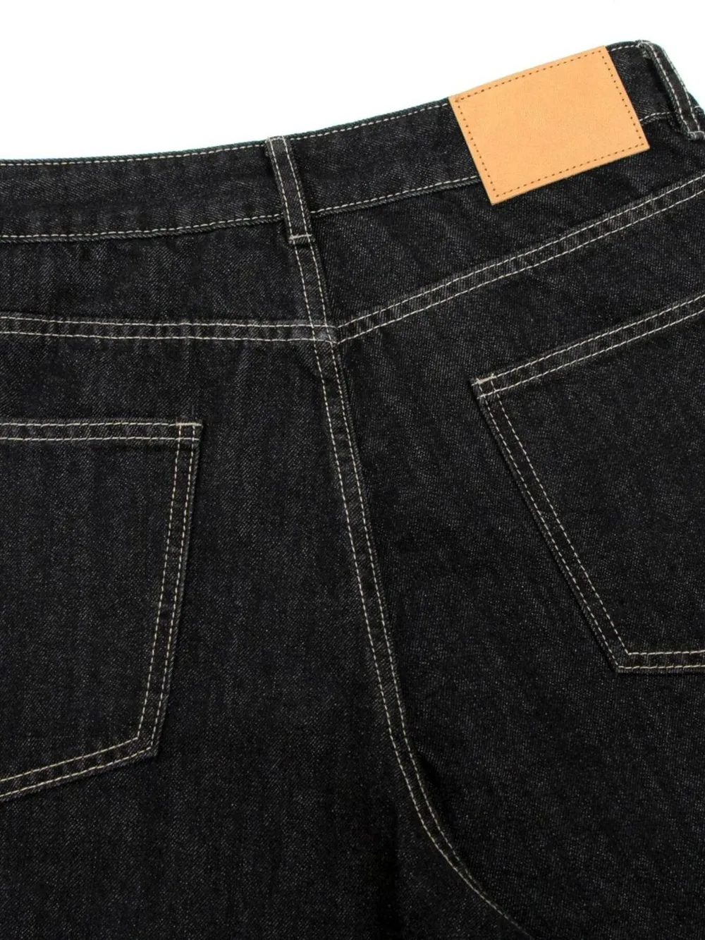 Men's Wide-Leg Denim Shorts with Pockets, image 10