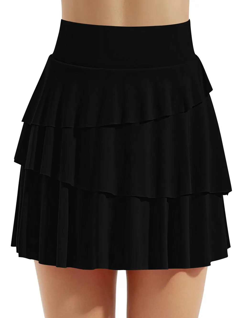 Tiered Ruffle Active Skort, image 8