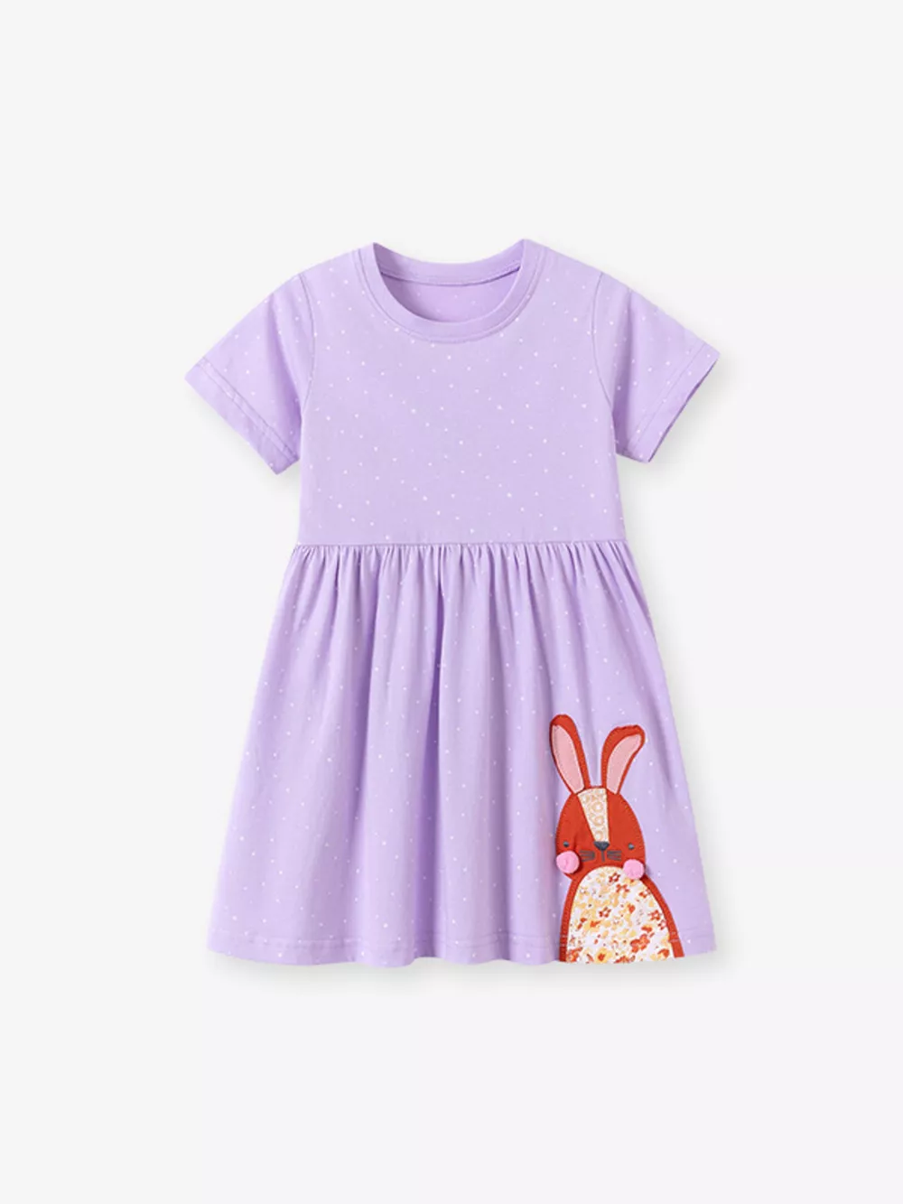 Children's Rabbit Casual Summer Dress, image 4