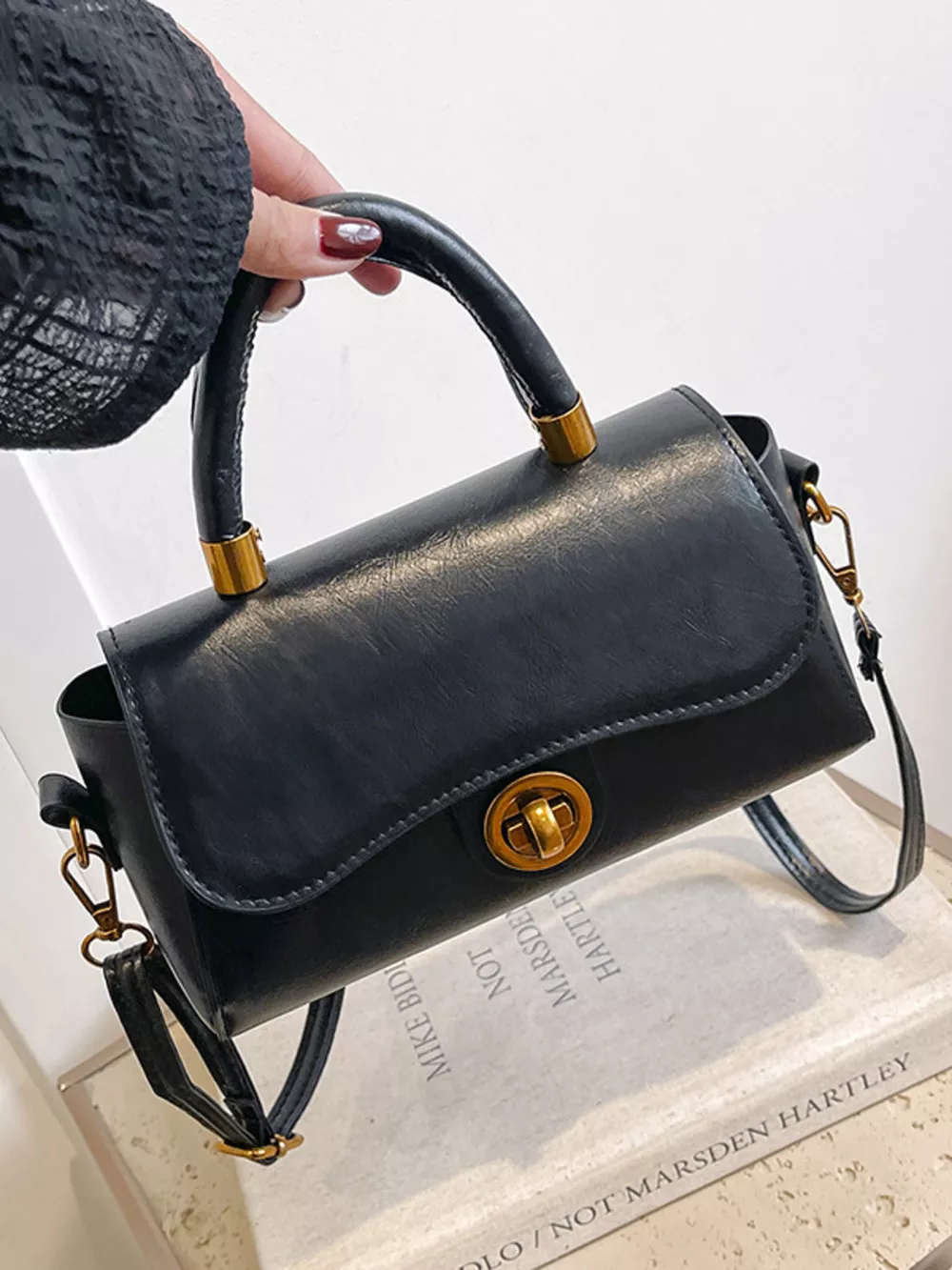 Top Handle Crossbody Bag, image 3