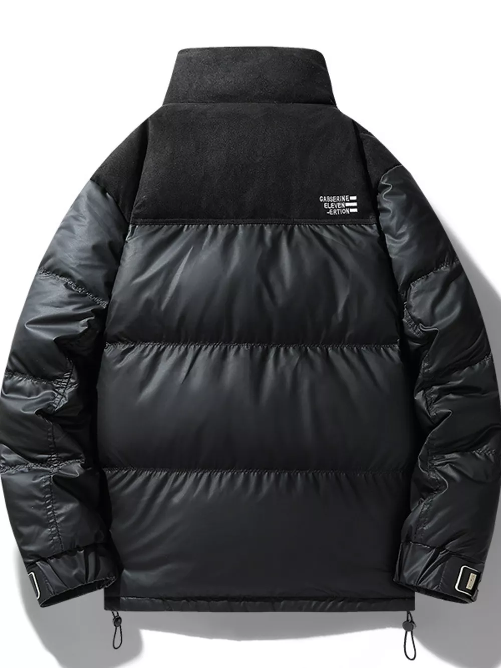 Men's Plus Size Urban Style Padded Coat, image 2