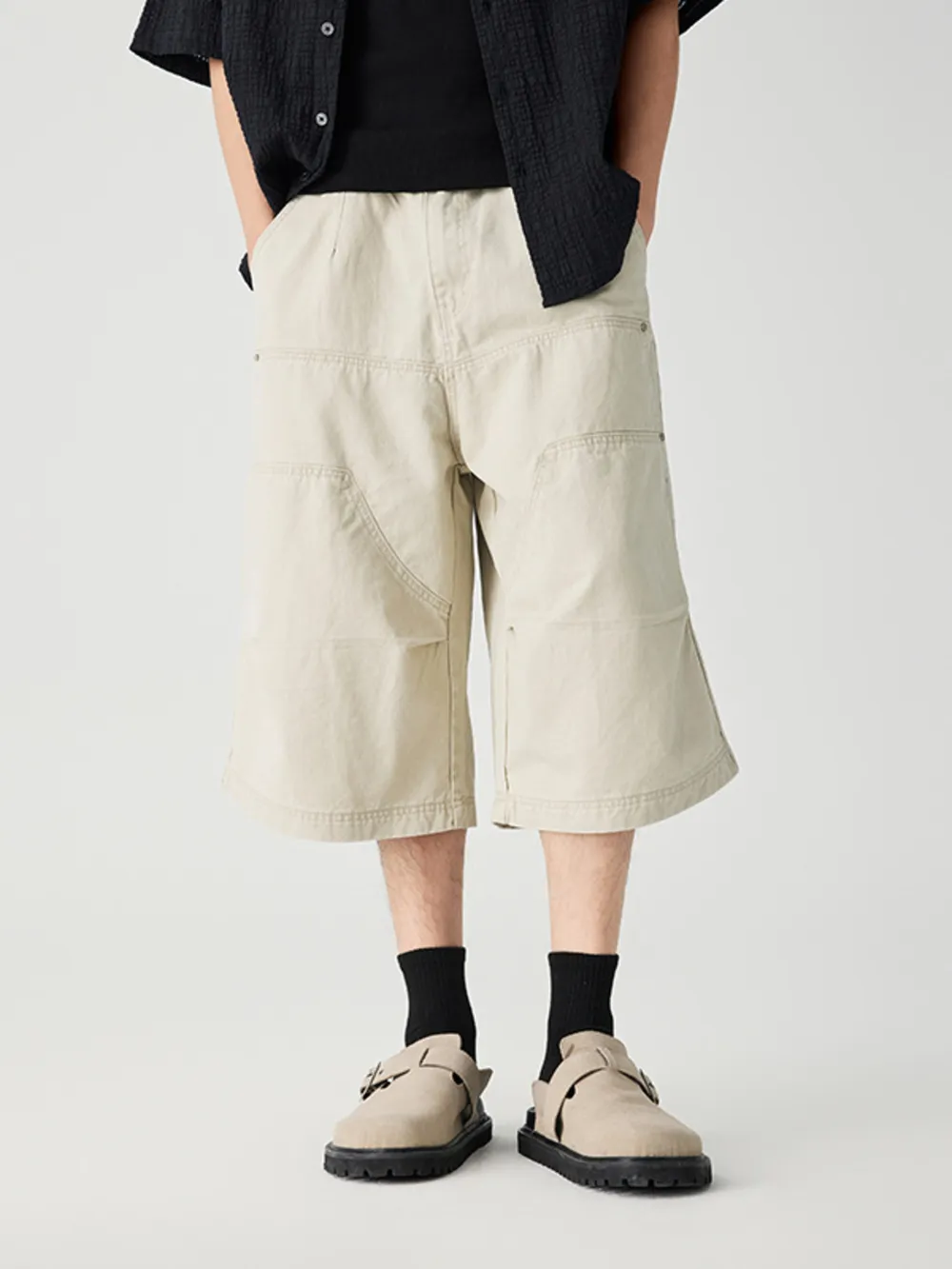 Men's Wide-Leg Shorts