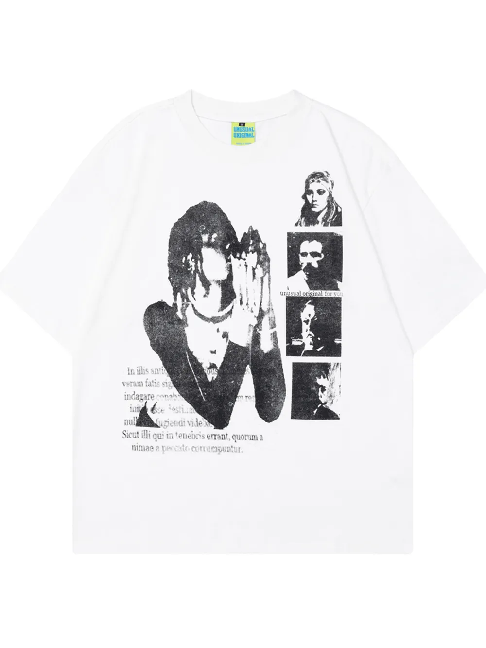Men's Graphic Short Sleeve Oversized T-Shirt, image 3