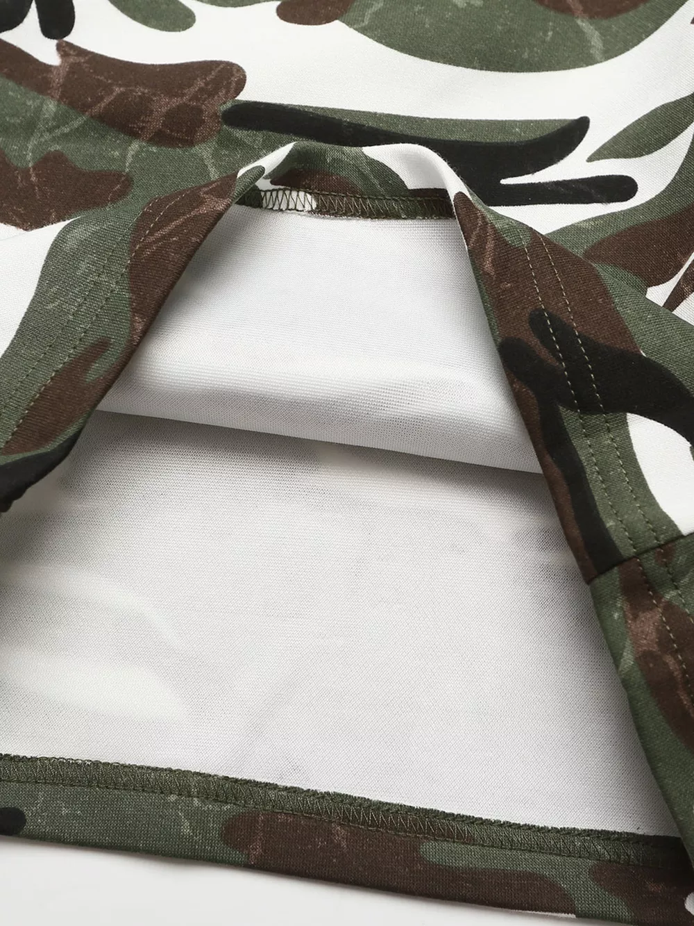 Men's Camouflage Print Capris, image 6