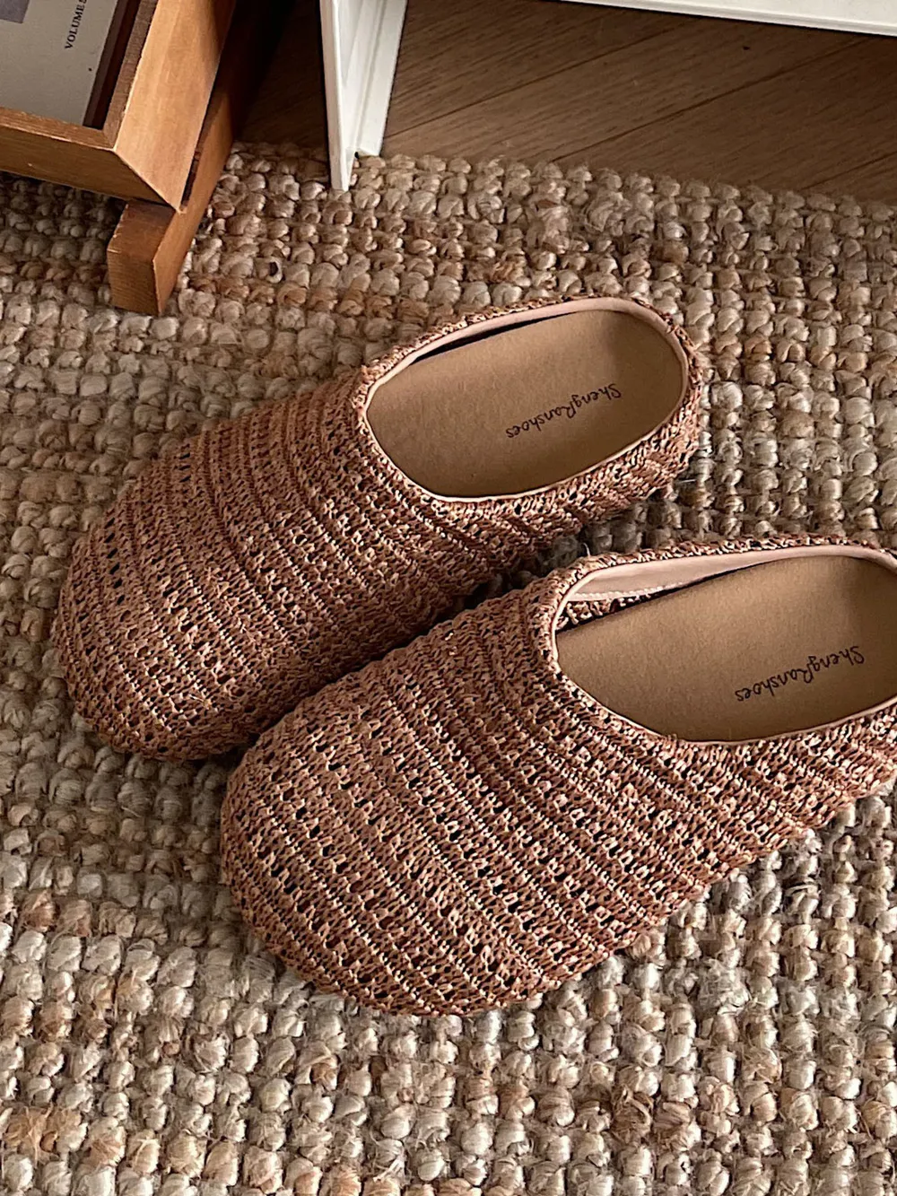 Knitted Round Toe Slip-Ons, image 4