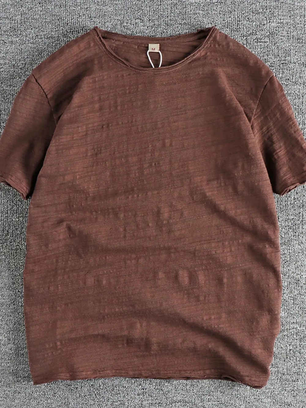 Men's Round Neck Short Sleeve T-Shirt, image 8