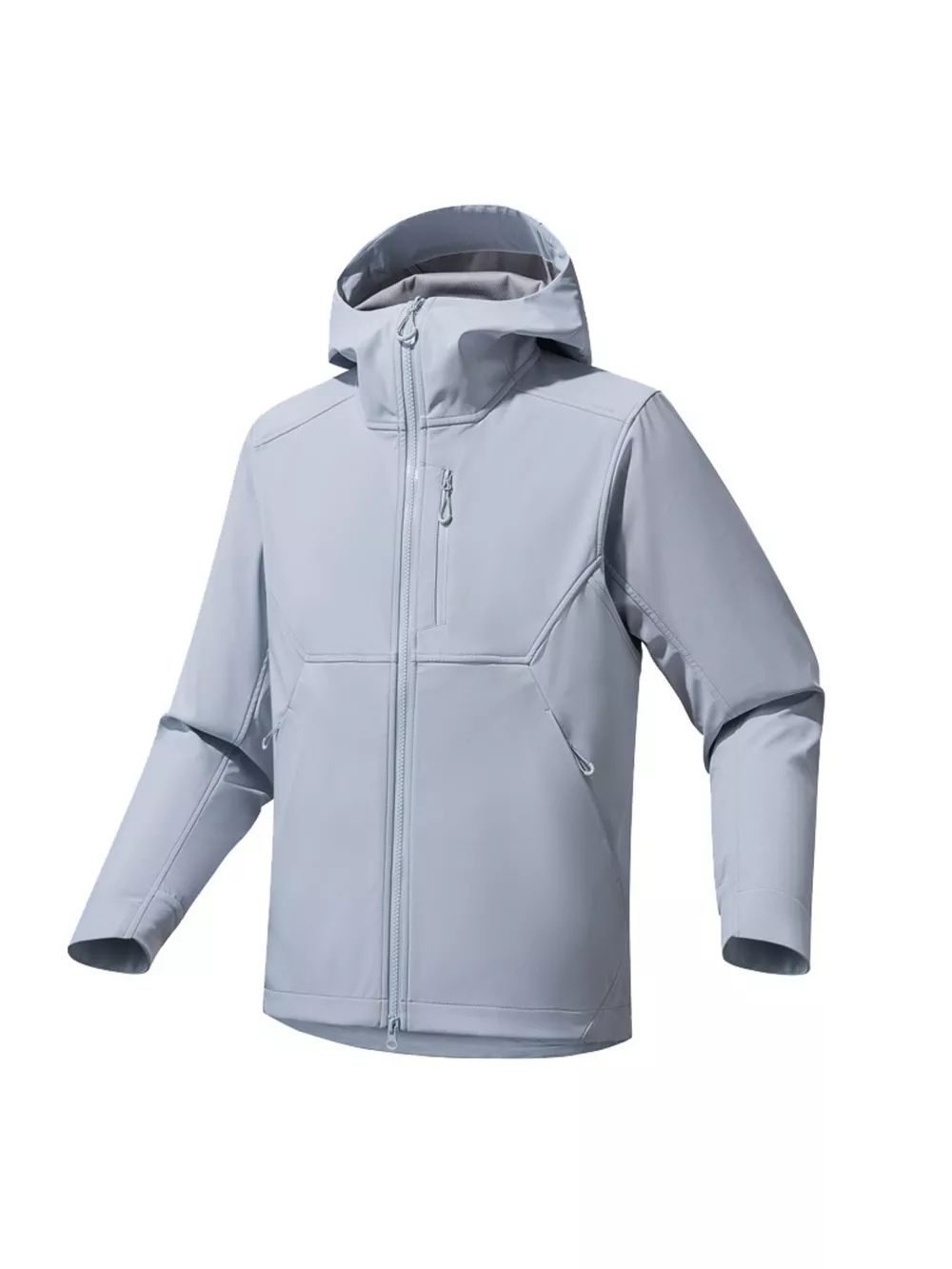 Men's Full Size Zip Up Long Sleeve Jacket Plus Size, image 4