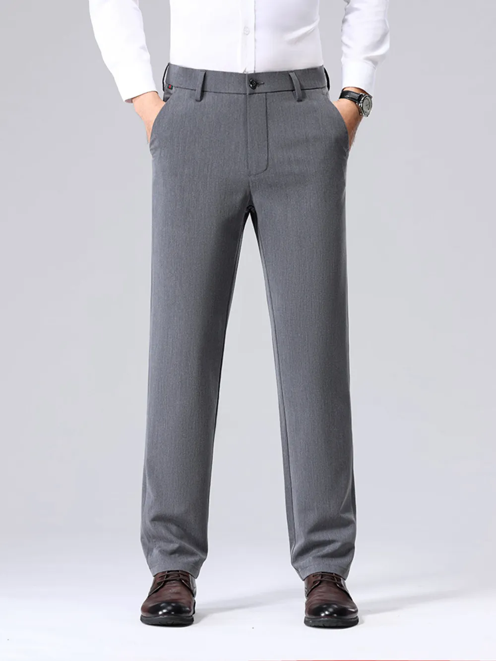 Men's Relaxed Fit Pants with Pockets, image 3