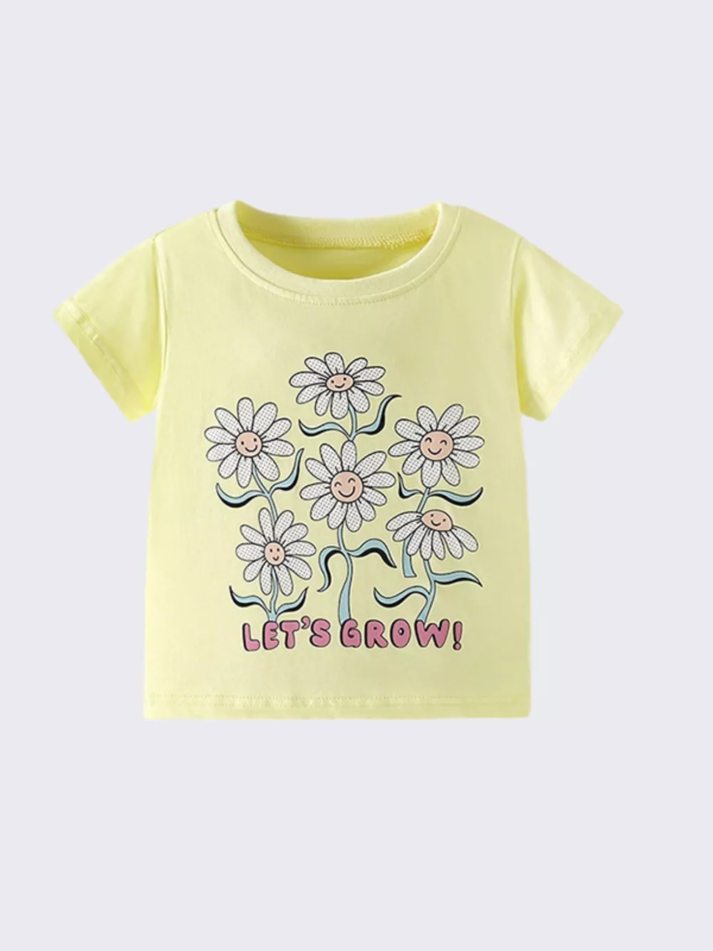 Children's Daisy Graphic Short Sleeve T-Shirt, image 3