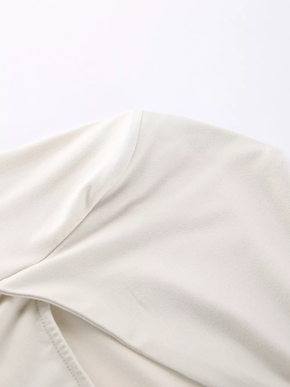 Cutout Knot Front Long Sleeve Top, image 11