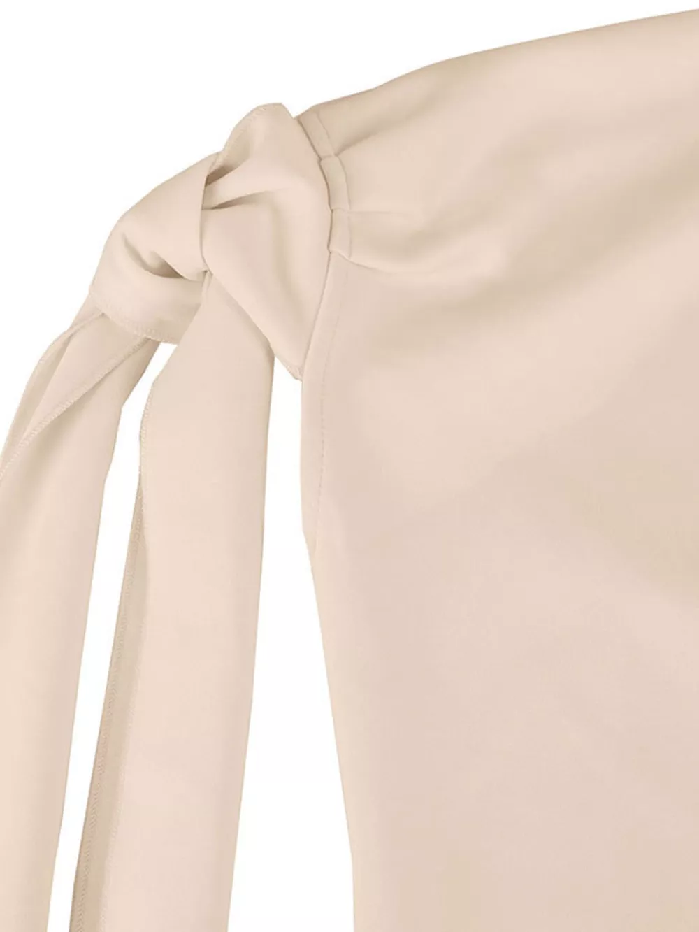 One-Shoulder Bowknot Mini Dress, image 6