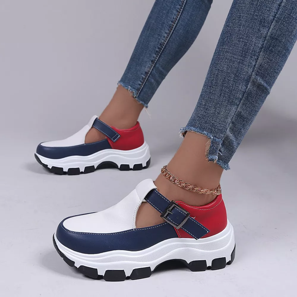 Round Toe Platform Loafers, image 10
