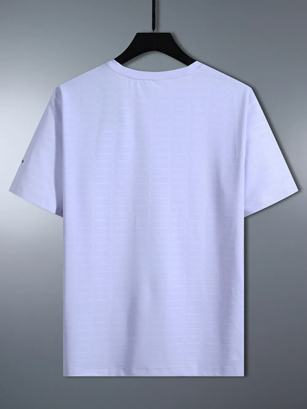 Men's Plus Size Crew Neck Short Sleeve T-Shirt, image 3